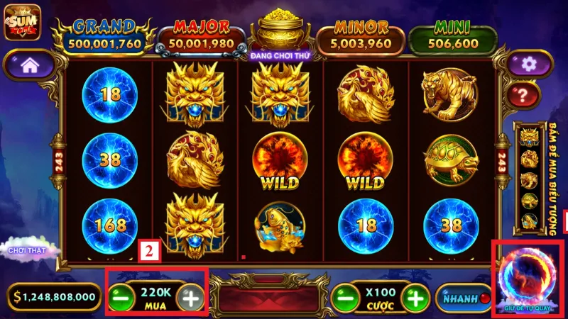 Tổng quan về trò chơi nổ hũ Tứ Linh