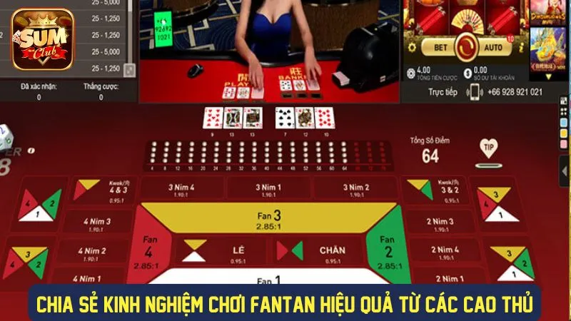 Kinh nghiệm cách chơi Fantan luôn thắng từ các cao thủ